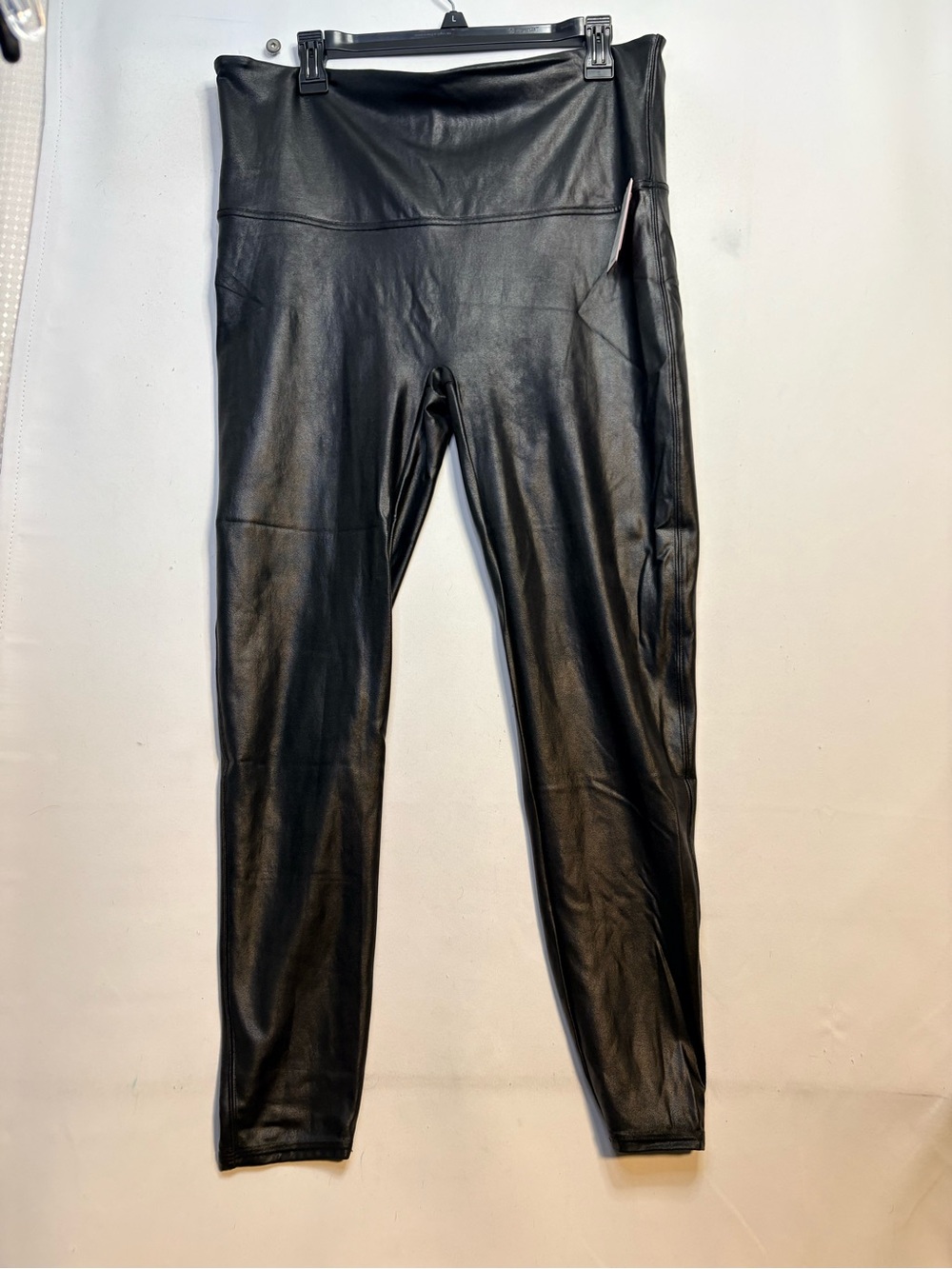 Women’s plus size Black Faux Leather Leggings size 3X